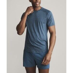 Rhone Atmosphere Shirt XL Blue Performance Tee Stretch Light AthleisureGym